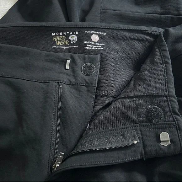 Mountain Hardware Dynama Hiking Pants Outdoor Gorpcore Black Size 10 Large - Picture 14 of 16